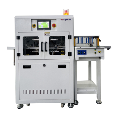 オンライン式自動焼付打点装置